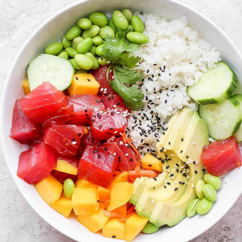 poke tuna bowl